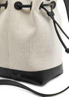 Mansur Gavriel Flores Canvas Bucket bag - Natural - One Size