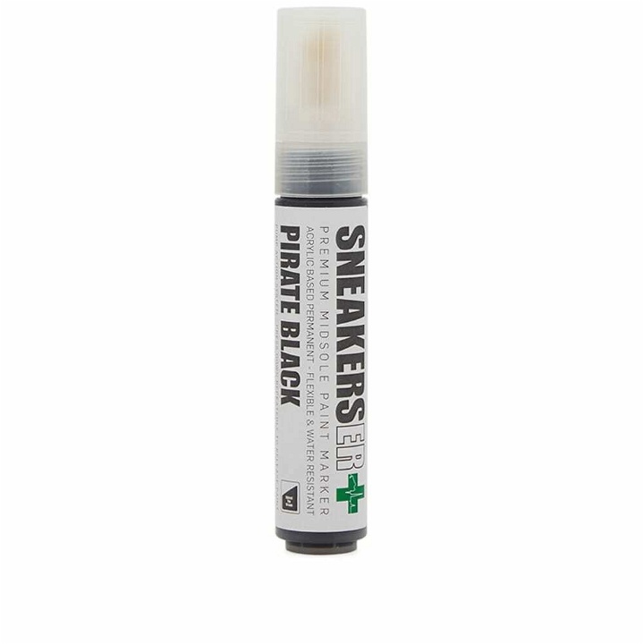 Photo: Sneakers ER Midsole Paint Pen - 10mm Chisel Tip in Pirate Black