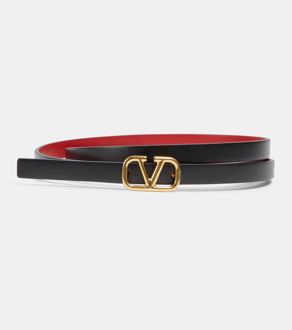Valentino Garavani VLOGO Leather Belt Valentino Garavani – Valentino Garavani VLogo Leather Belt  main image 4