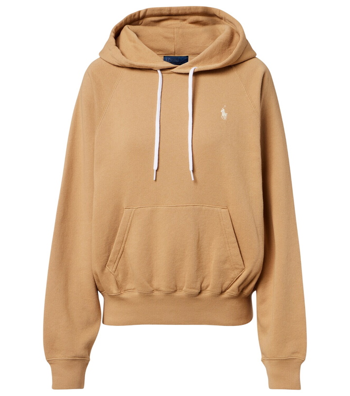 Photo: Polo Ralph Lauren Cotton-blend jersey hoodie