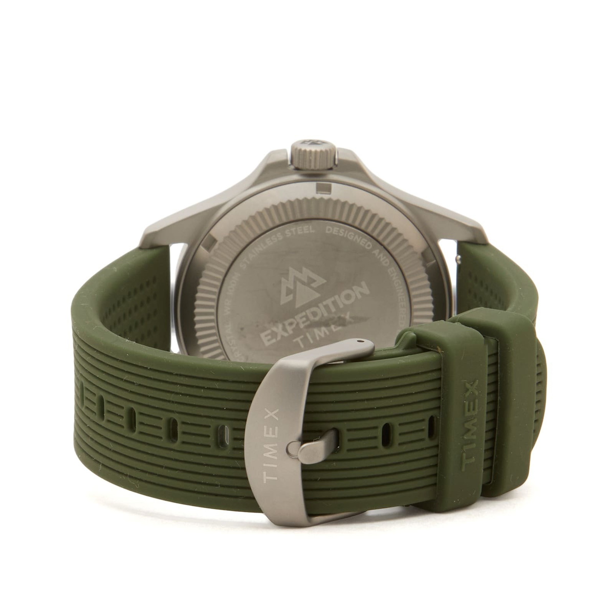 Timex Expedition Field Post Solar 41mm Watch in Black/Green 