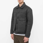 Craig Green Men's Quilted Worker Jacket in Black