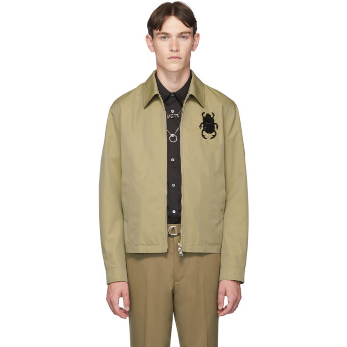 Photo: Alexander McQueen Biege Bug Jacket