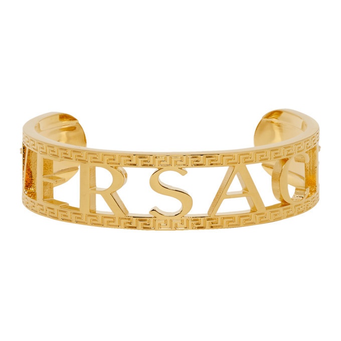 Photo: Versace Gold Cold Metal Bracelet