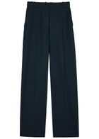Joseph Yukio Flared-leg Trousers Indigo