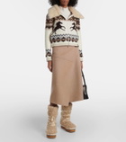 Stella McCartney Elyse faux fur snow boots