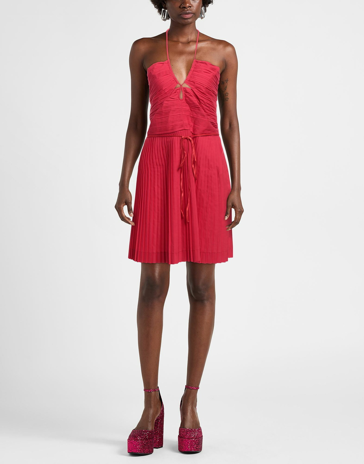 Jijil Womens Mini dress in Red