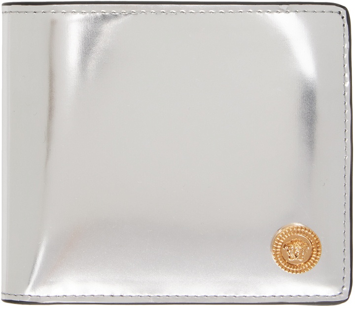 Photo: Versace Silver Medusa Wallet