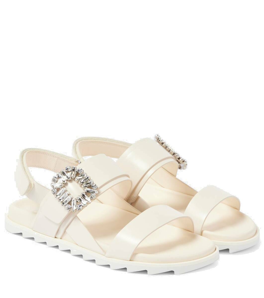 【Roger Vivier】 EEmbellished leather platform sandals RVW73338620RS0B999-02.jpg