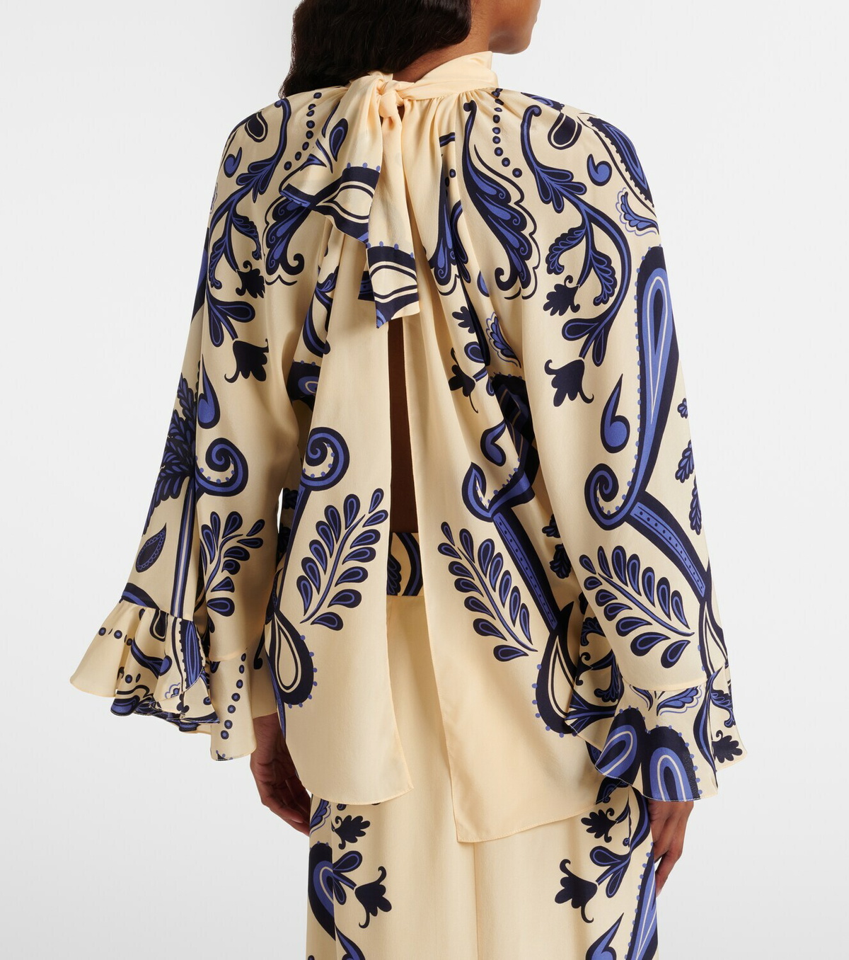 Johanna Ortiz Paisley silk blouse