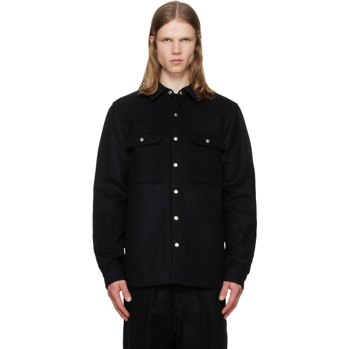 Photo: Rick Owens Black Tower Overshirt