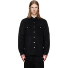 Rick Owens Black Tower Overshirt