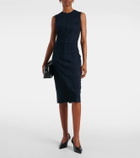 Stouls Eva suede midi dress