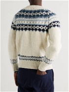 Chamula - Fair Isle Merino Wool Sweater - Neutrals