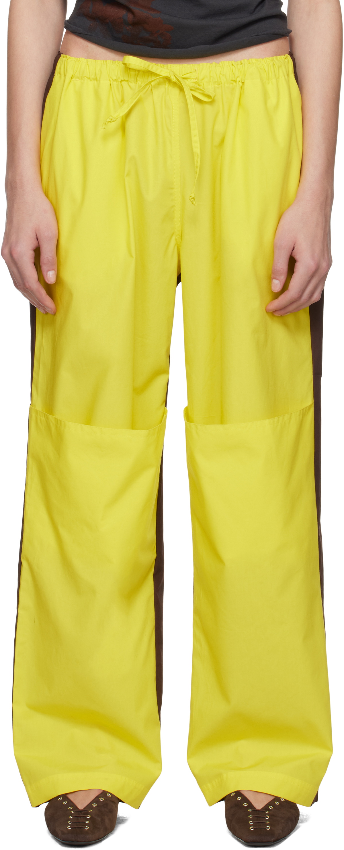 SC103 Yellow & Brown Prize Trousers
