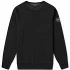 Canada Goose Men's Label Conway Crew Knit in Black