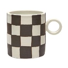 Mellow Ceramics Totem Mug in Painted Checkers