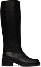 AMOMENTO Black Long Boots