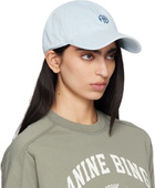 ANINE BING Blue Jeremy Baseball Cap
