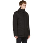 Loro Piana Black Cashmere Winter Voyager Jacket