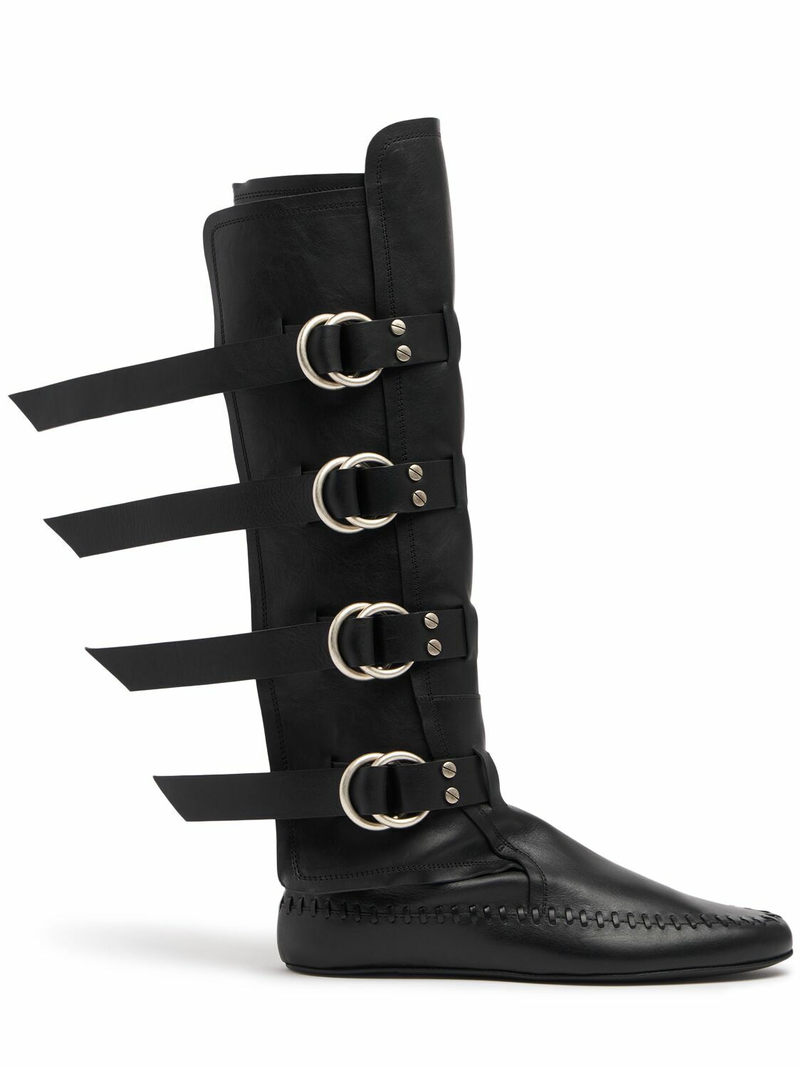 Ann Demeulemeester - Lisa leather ankle boots Ann Demeulemeester