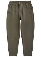 Emporio Armani Logo Cotton-blend Sweatpants Khaki