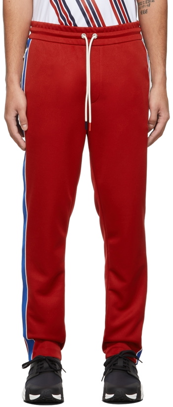 Photo: Moncler Red Striped Sweatpants