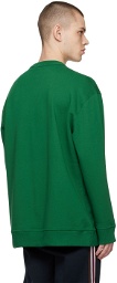 Burberry Green Oversized Sweatshirt