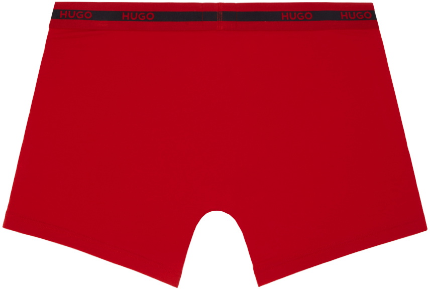 Hugo Three-Pack Multicolor Boxer Briefs