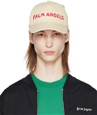Palm Angels Off-White Logo Cap