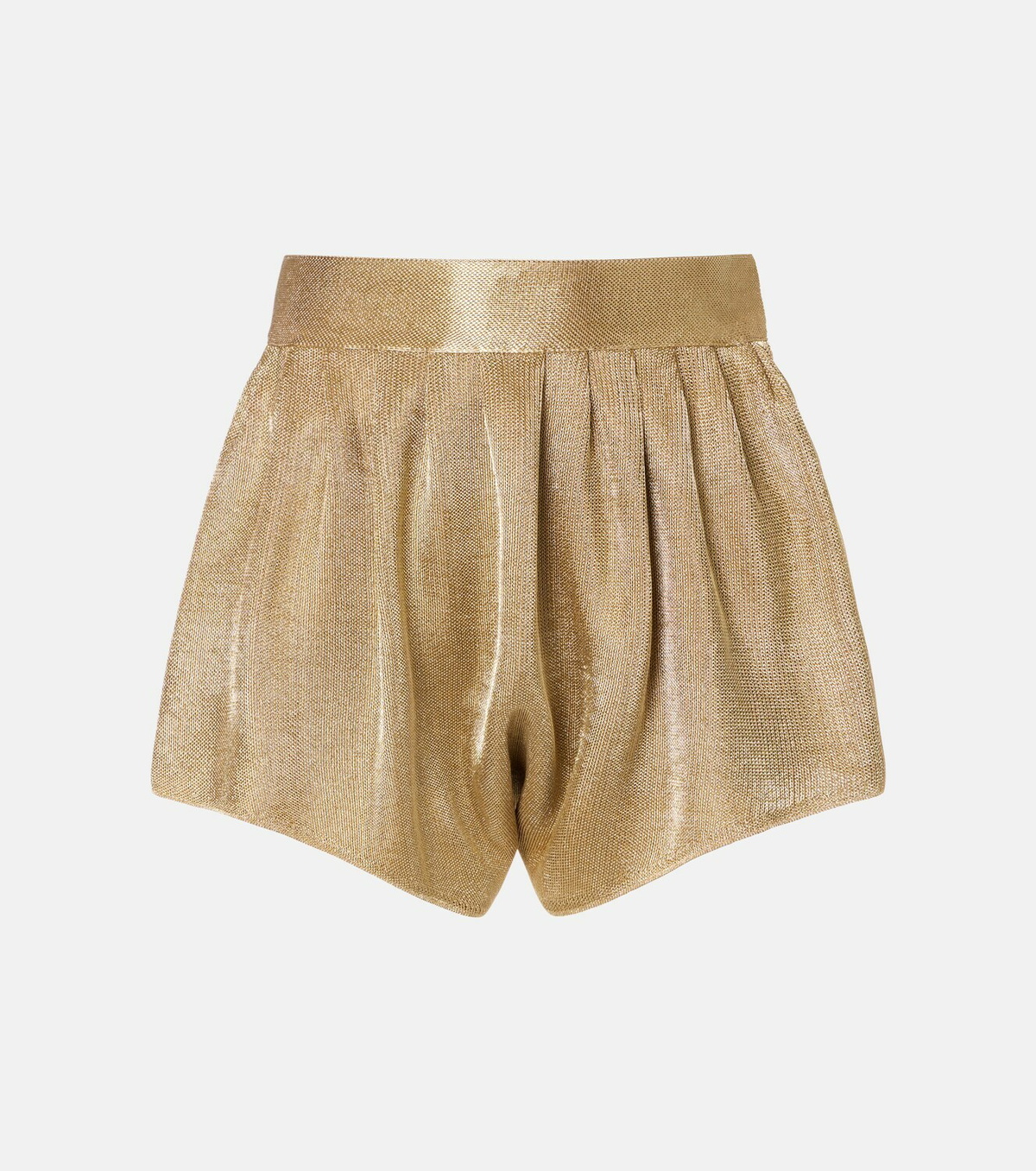 Alaïa High-rise mesh shorts