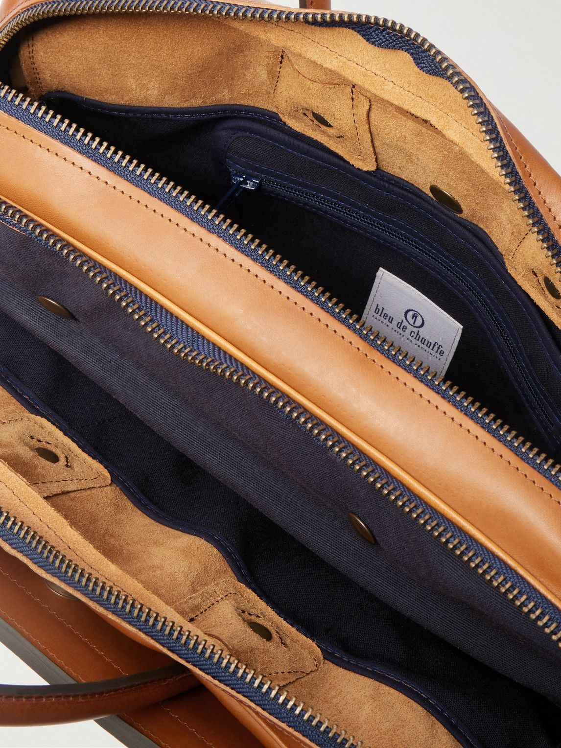 Bleu de Chauffe - Zeppo Leather Briefcase