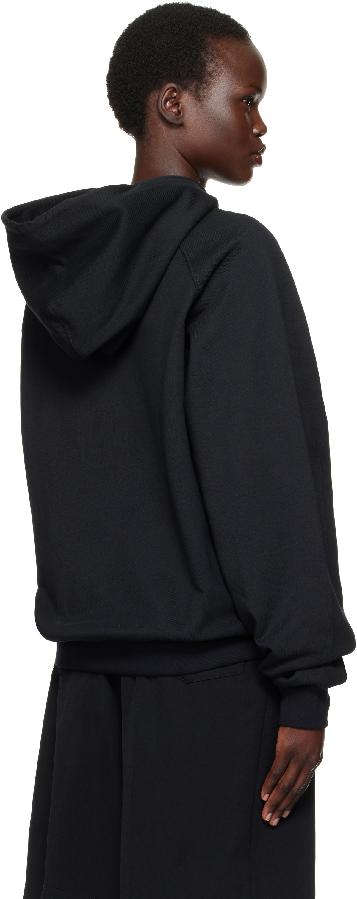 Y-3 Black Cut Line Hoodie Y-3