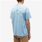Ostrya Men's Infographic Equi T-Shirt in Baby Blue