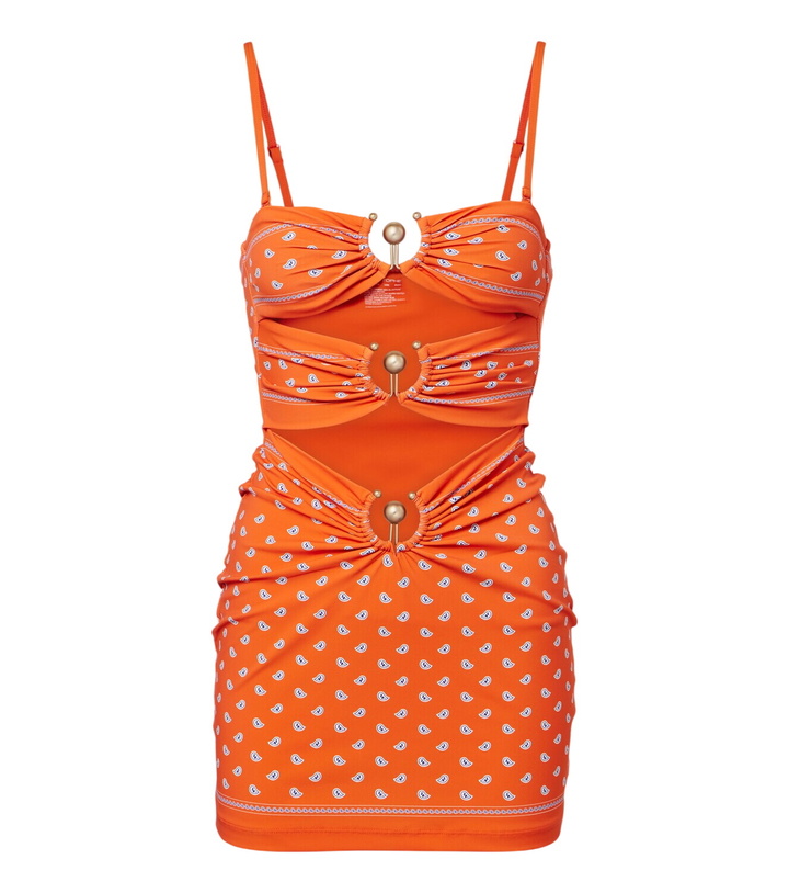 Photo: Christopher Esber Orbit bandana cutout minidress