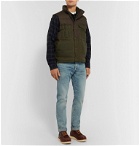Filson - Cruiser Two-Tone Quilted Cotton Down Gilet - Green
