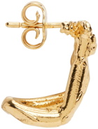 Alighieri SSENSE Exclusive Gold 'The Uncharted Seas' Single Earring