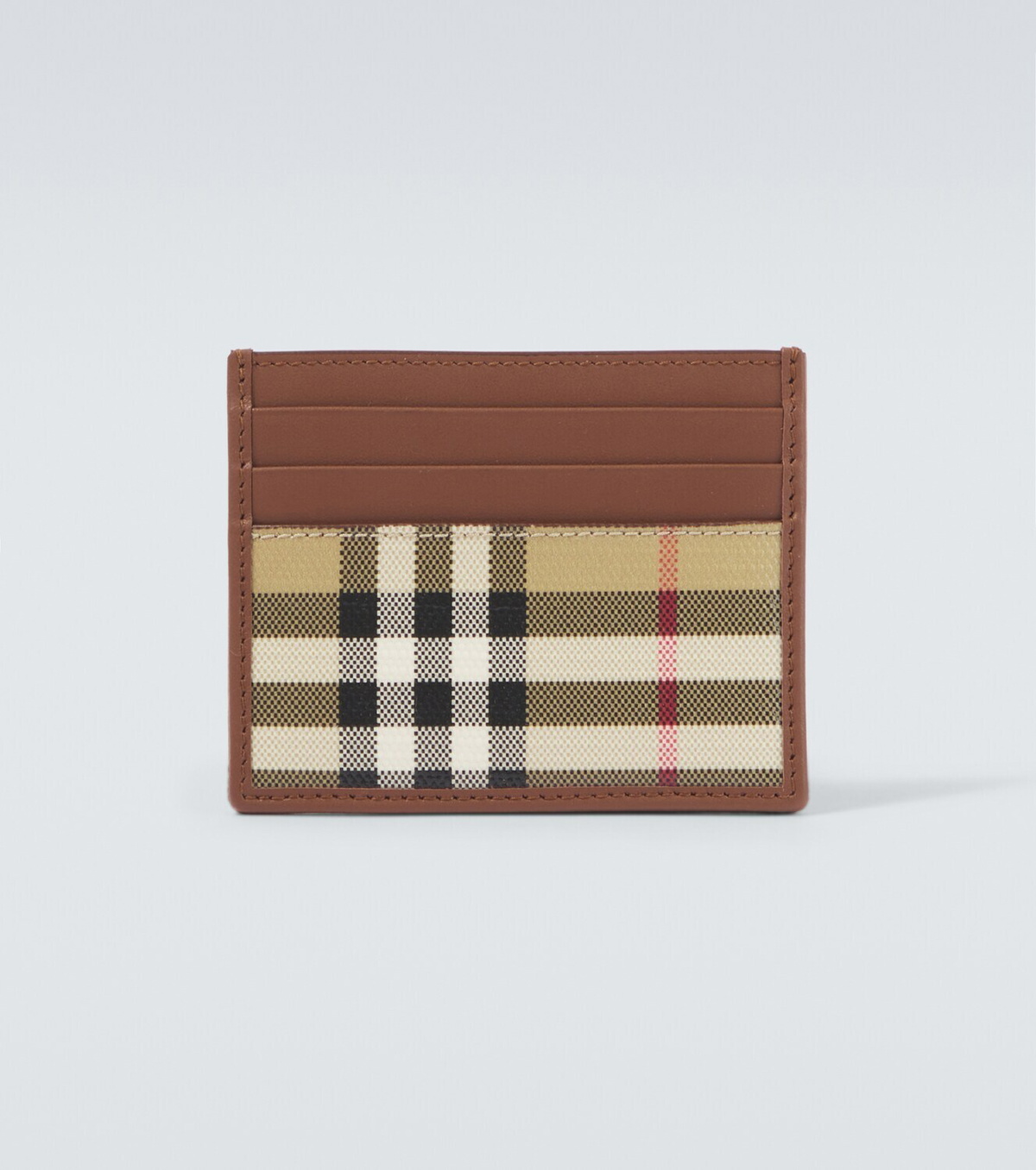 Burberry Burberry Check canvas card holder