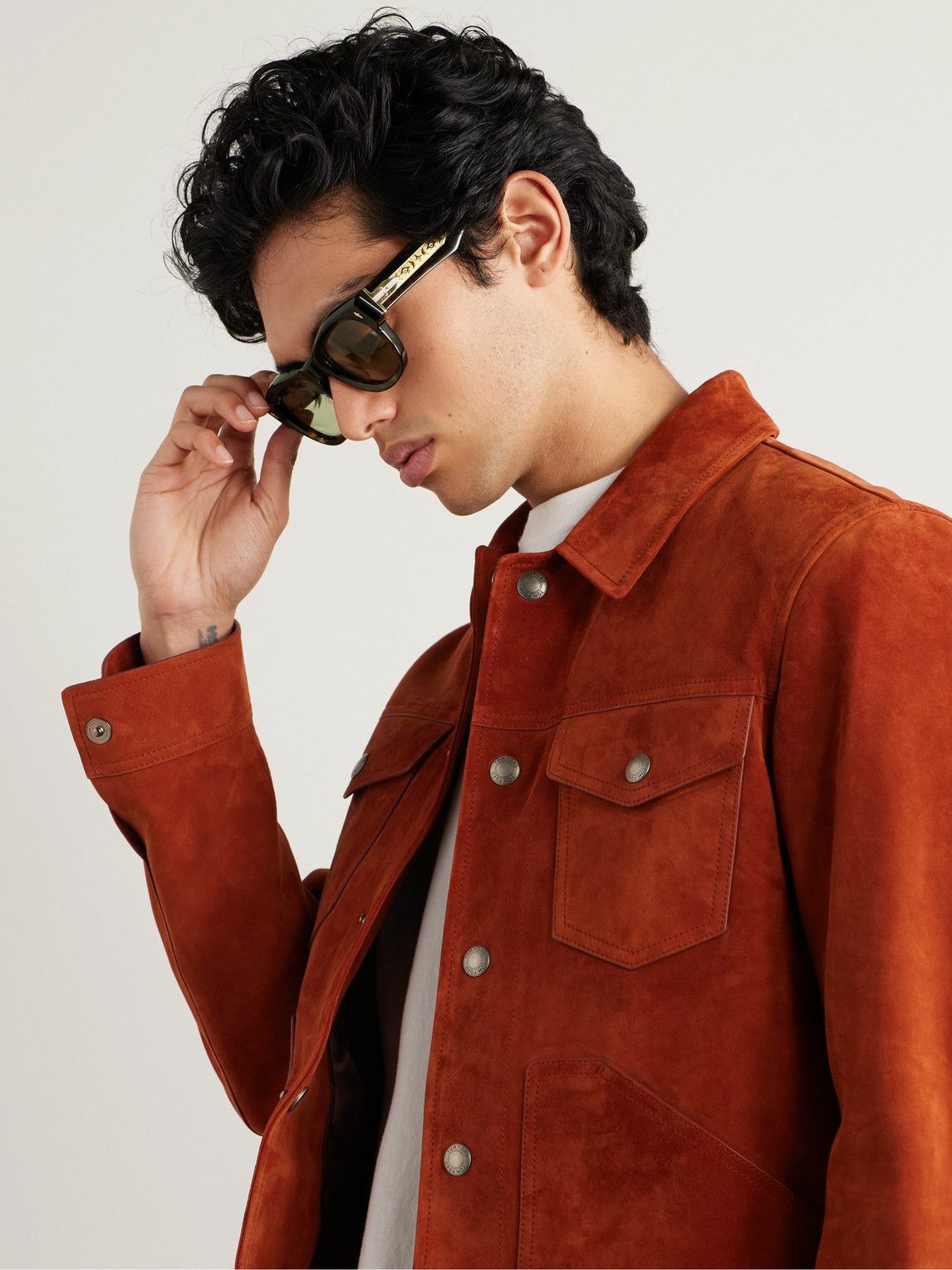 Jacques Marie Mage - Umit Benan Caan D-Frame Tortoiseshell Acetate