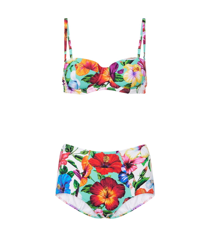 Photo: Dolce&Gabbana Floral bikini