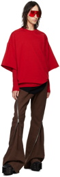 Rick Owens Red Tommy T-Shirt