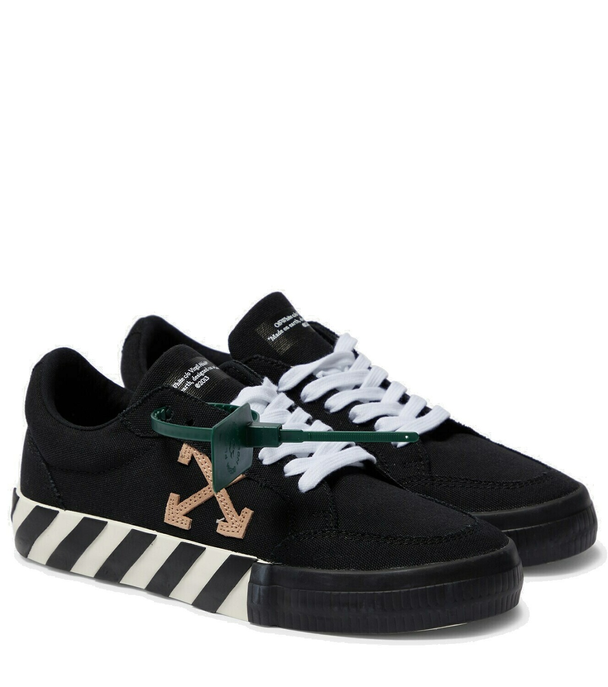 Off-White - Low Vulcanized canvas sneakers Off-White