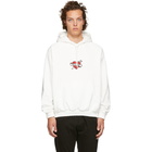 Sunnei White Internet Hoodie