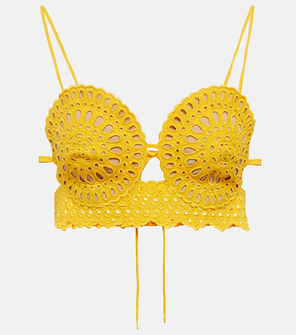 The Golden one, yellow Crochet bralette, crop top Bralette