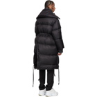 Acne Studios Black Down Long Coat