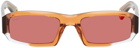 Jacquemus Brown 'Les Lunettes Altu' Sunglasses