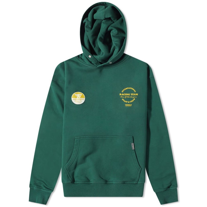 Photo: Represent Men's Racing Team Staff Hoody in Racing Green