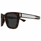 Saint Laurent Eyewear Sl 790002 Havana Crystal Grey
