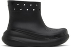 Crocs Black Crush Boots