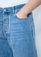 Bottega Veneta Indigo Wide Leg Jeans